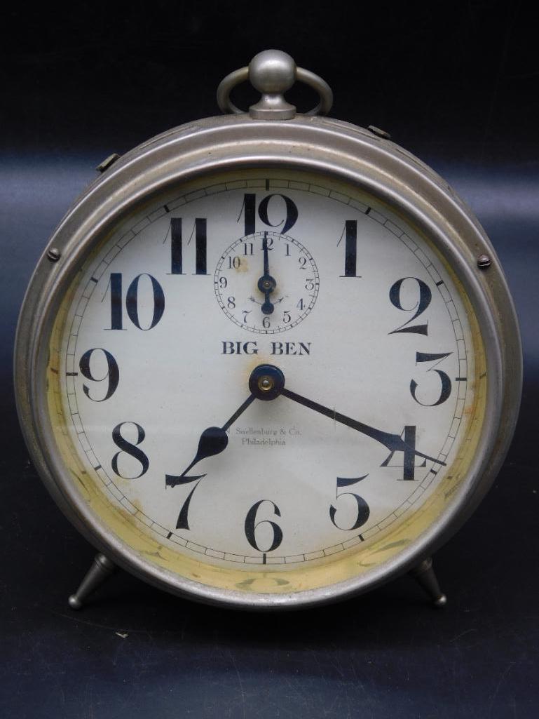 BIG BEN ALARM CLOCK VINTAGE ANTIQUE COLLECTIBLE (1 of 3)