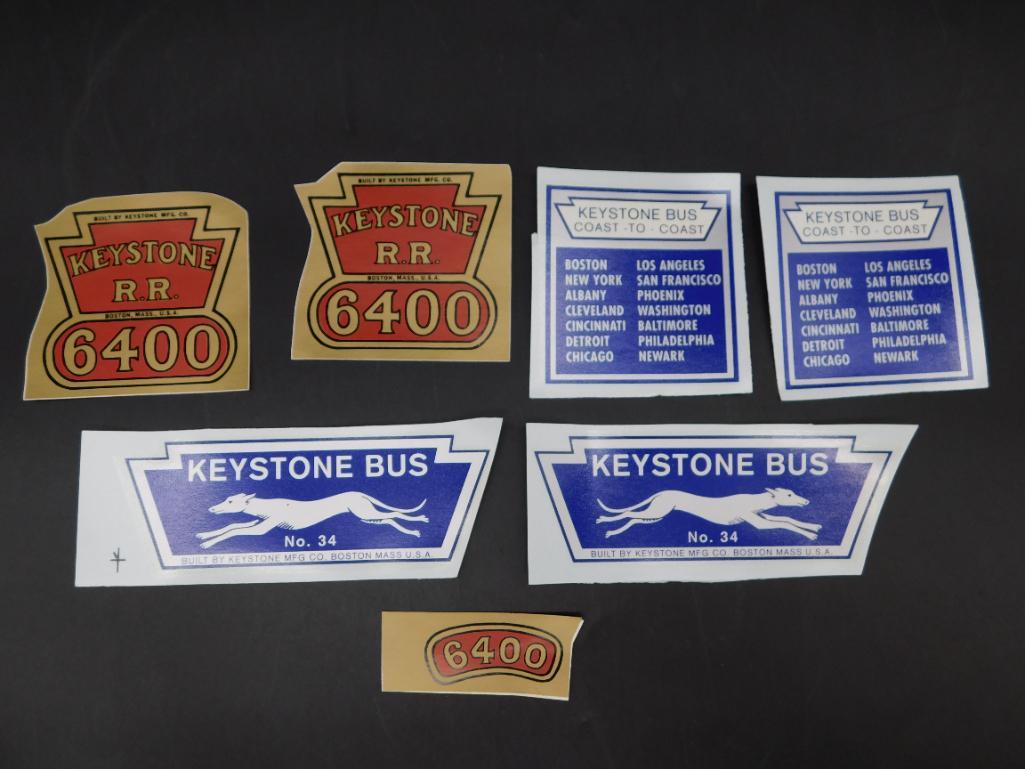 KEYSTONE BUS ADVERTISING EPHEMERA VINTAGE ANTIQUE (1 of 2)