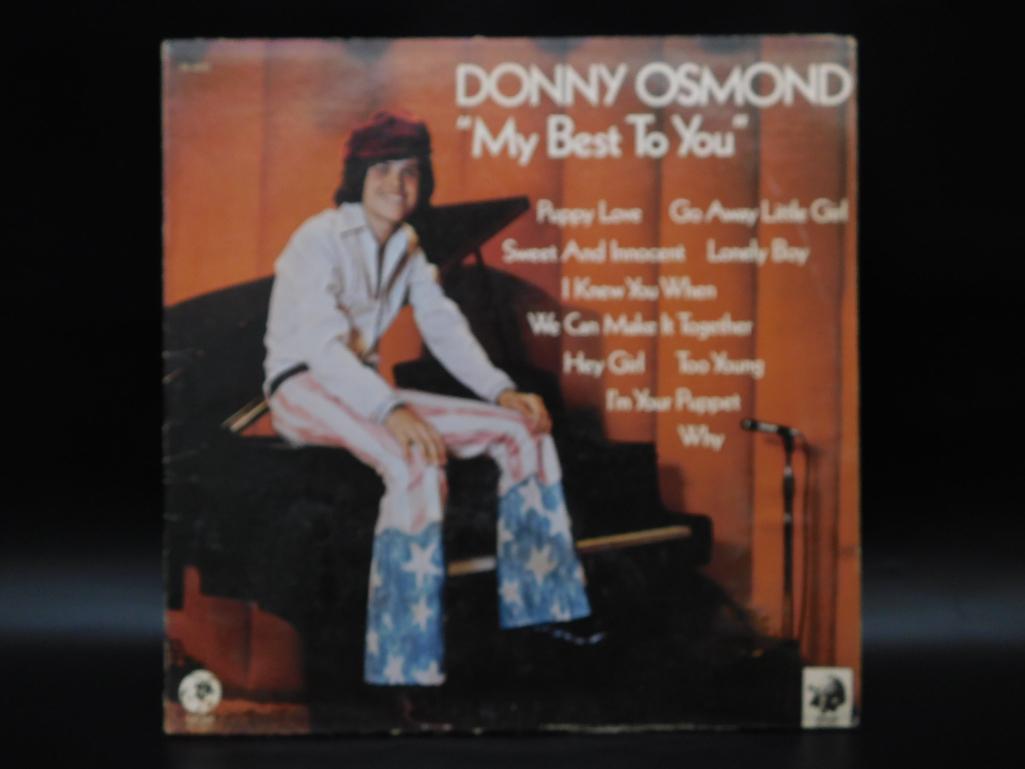 DONNY OSMOND MY BEST TO YOU LP RECORD VINYL ALBUM VINTAGE ANTIQUE: DONNY OSMOND MY BEST TO YOU LP RECORD VINYL ALBUM VINTAGE ANTIQUE