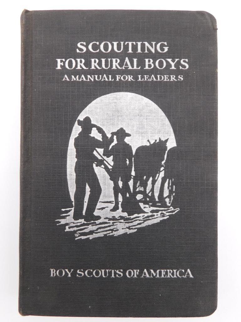 1938 SCOUTING FOR RURAL BOYS A MANUAL FOR LEADERS BOOK BY BOY SCOUTS OF AMERICA VINTAGE ANTIQUE (1 of 6)