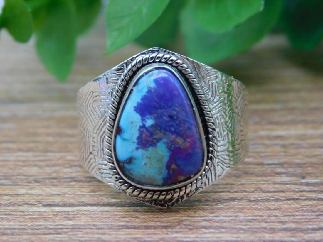 STERLING SILVER SHATTUCKITE RING SIZE 10 ROCK STONE LAPIDARY SPECIMEN (1 of 4)