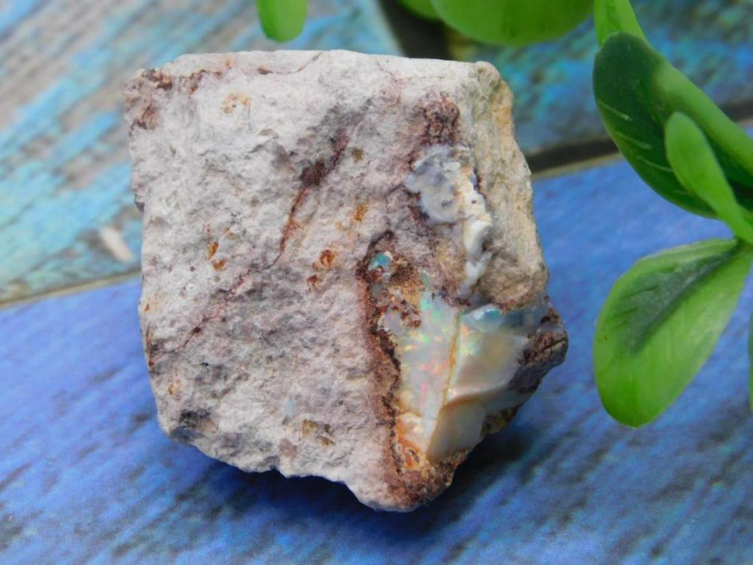 MEXICAN FIRE OPAL ROCK STONE LAPIDARY SPECIMEN (1 of 5)