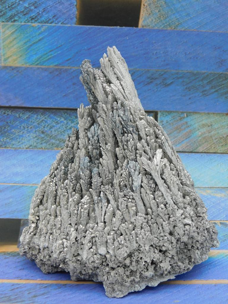 FEATHER PATTERN MAGNESIUM ROCK STONE LAPIDARY SPECIMEN (1 of 4)