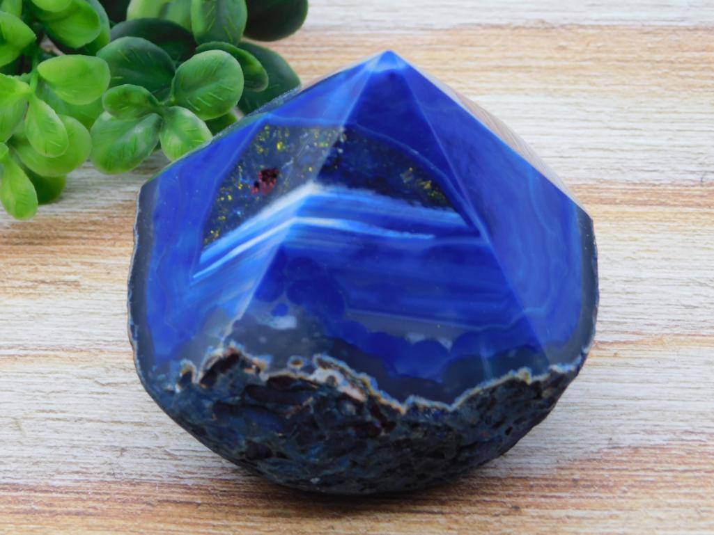 AGATE POINT ROCK STONE LAPIDARY SPECIMEN (1 of 3)