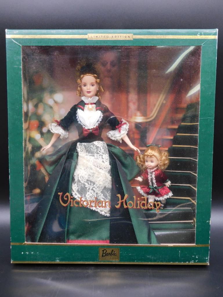 VICTORIAN HOLIDAY BARBIE AND KELLY DOLLS IN ORIGINAL BOX VINTAGE ANTIQUE: VICTORIAN HOLIDAY BARBIE AND KELLY DOLLS IN ORIGINAL BOX VINTAGE ANTIQUE