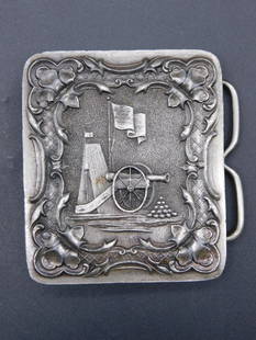 Revolutionary War Hand Forged Belt Buckle
