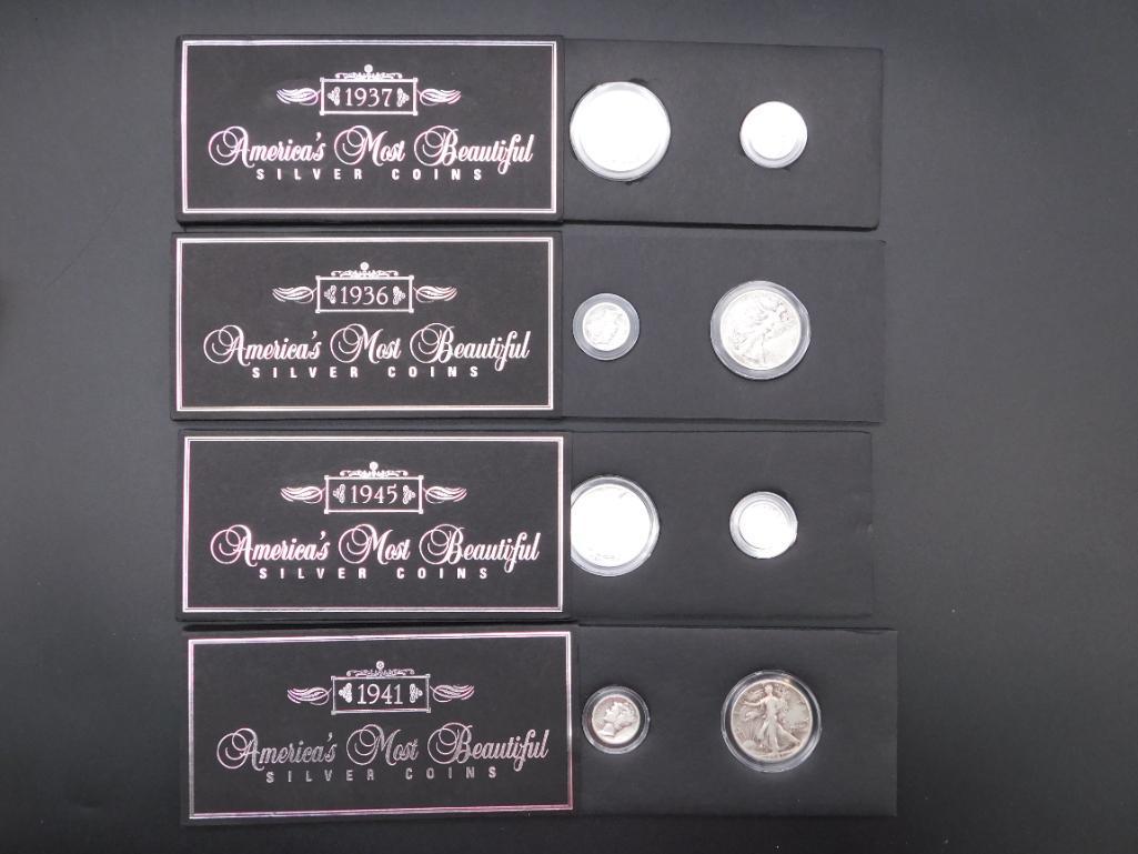 MIXED SILVER COINS NUMISMATIC COLLECTIBLE (1 of 3)