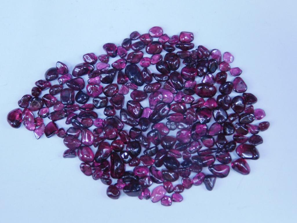 GARNET GEMSTONES ROCK STONE LAPIDARY SPECIMEN (1 of 2)
