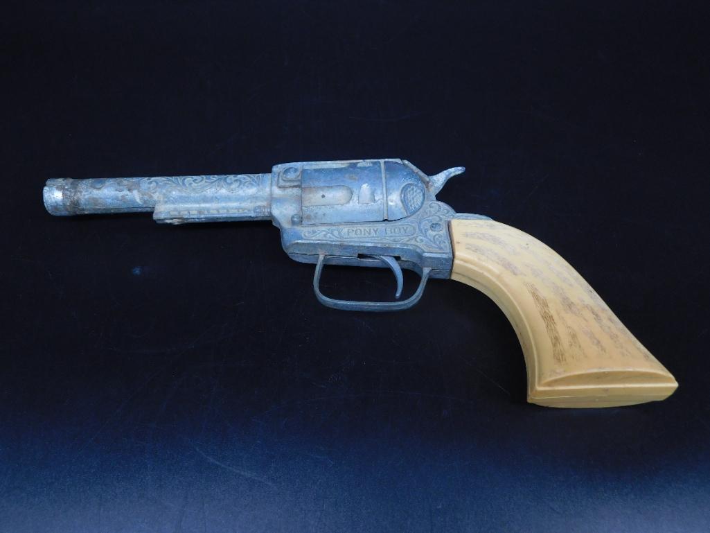 PONY BOY CAP GUN TOY VINTAGE ANTIQUE: PONY BOY CAP GUN TOY VINTAGE ANTIQUE