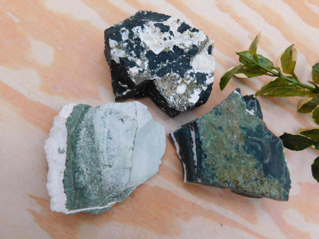 ZEBRA ROCK STONE LAPIDARY SPECIMEN: ZEBRA ROCK STONE LAPIDARY SPECIMEN