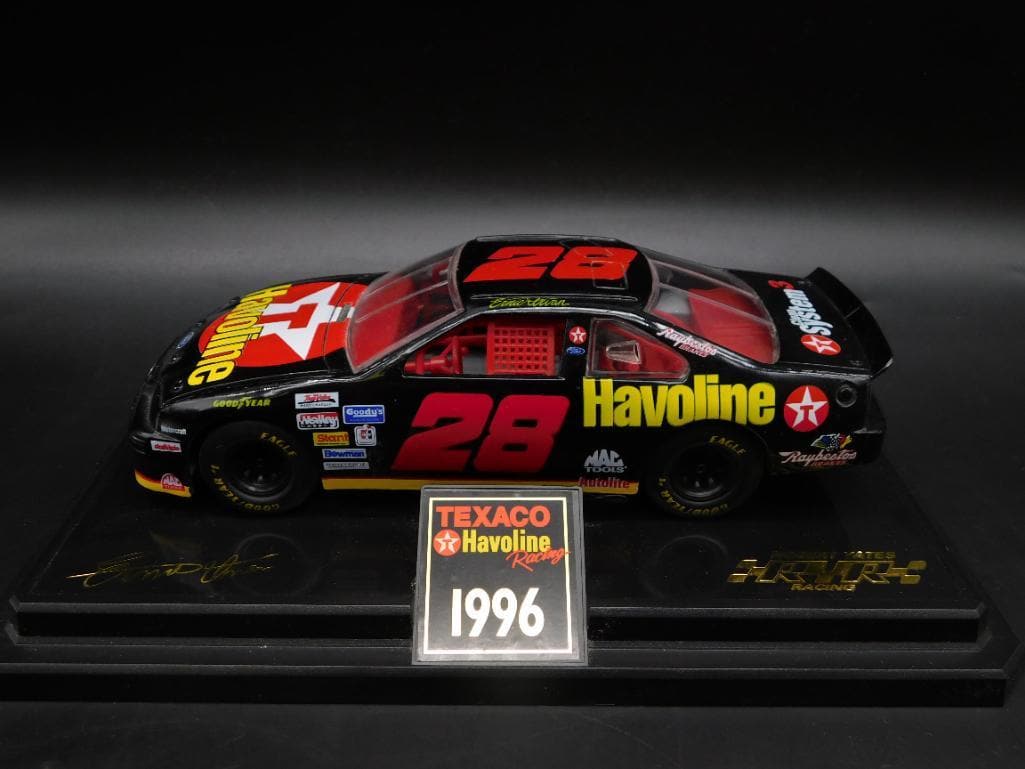 1996 TEXACO HAVOLINE RACING ERNIE IRVAN RACE CAR AUTOMOBILIA: 1996 TEXACO HAVOLINE RACING ERNIE IRVAN RACE CAR AUTOMOBILIA