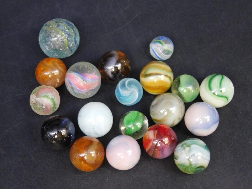 GLASS MARBLES VINTAGE ANTIQUE: GLASS MARBLES VINTAGE ANTIQUE