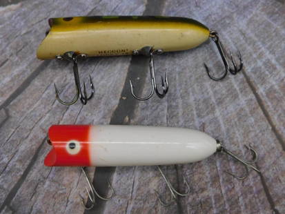 HEDDON LUCKY 13 VINTAGE FISHING LURES VINTAGE ANTIQUE: HEDDON LUCKY 13 VINTAGE FISHING LURES VINTAGE ANTIQUE