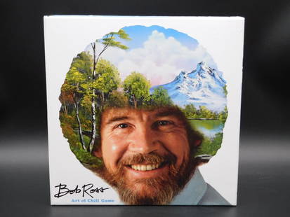 BOB ROSS ART OF CHILL GAME BOARD GAME RETRO TOY: BOB ROSS ART OF CHILL GAME BOARD GAME RETRO TOY