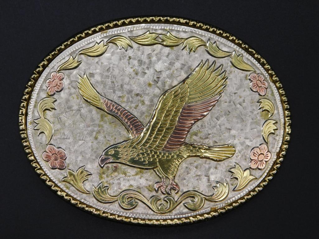 EAGLE BELT BUCKLE VINTAGE ANTIQUE: EAGLE BELT BUCKLE VINTAGE ANTIQUE