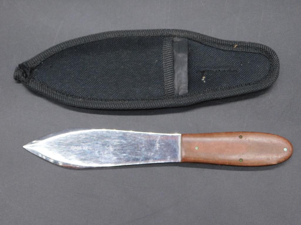 CASE XX KNIFE WITH SHEATH VINTAGE ANTIQUE 1505 (1 of 6)