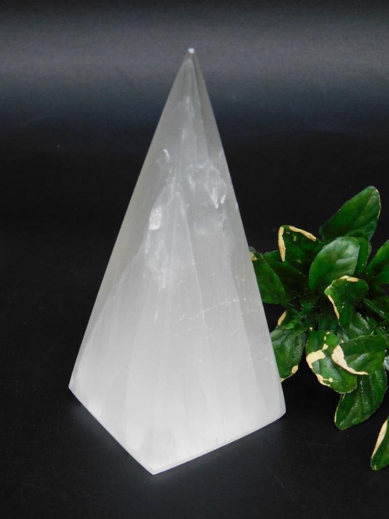 SELENITE TOWER ROCK STONE LAPIDARY SPECIMEN (1 of 2)