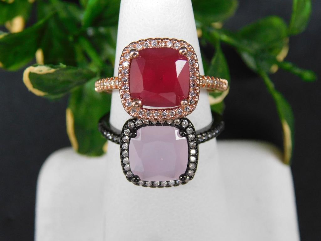 STONE RINGS ROCK STONE LAPIDARY SPECIMEN (1 of 2)