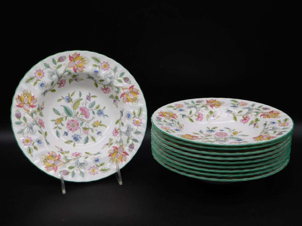 HADDON HALL MINTON BONE CHINA ENGLISH DISHES VINTAGE ANTIQUE: HADDON HALL MINTON BONE CHINA ENGLISH DISHES VINTAGE ANTIQUE