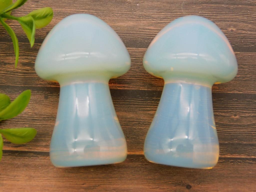 OPALITE MUSHROOMS ROCK STONE LAPIDARY SPECIMEN (1 of 2)