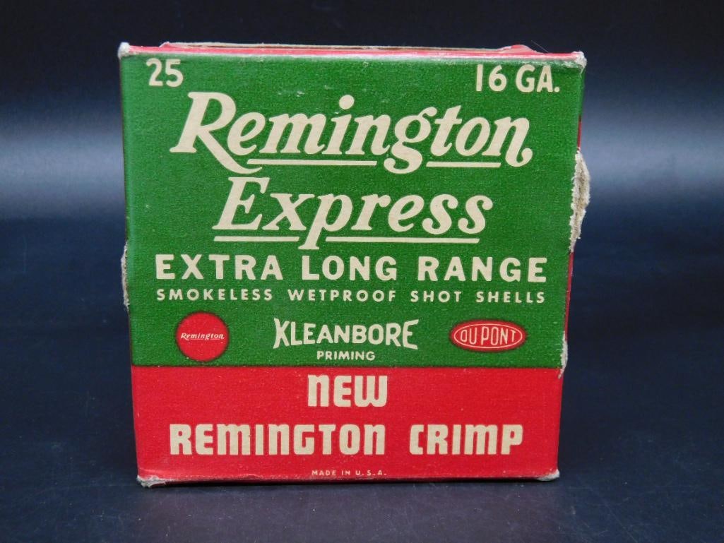 REMINGTON EXPRESS XLEANBORE EMPTY BOX VINTAGE ANTIQUE (1 of 3)