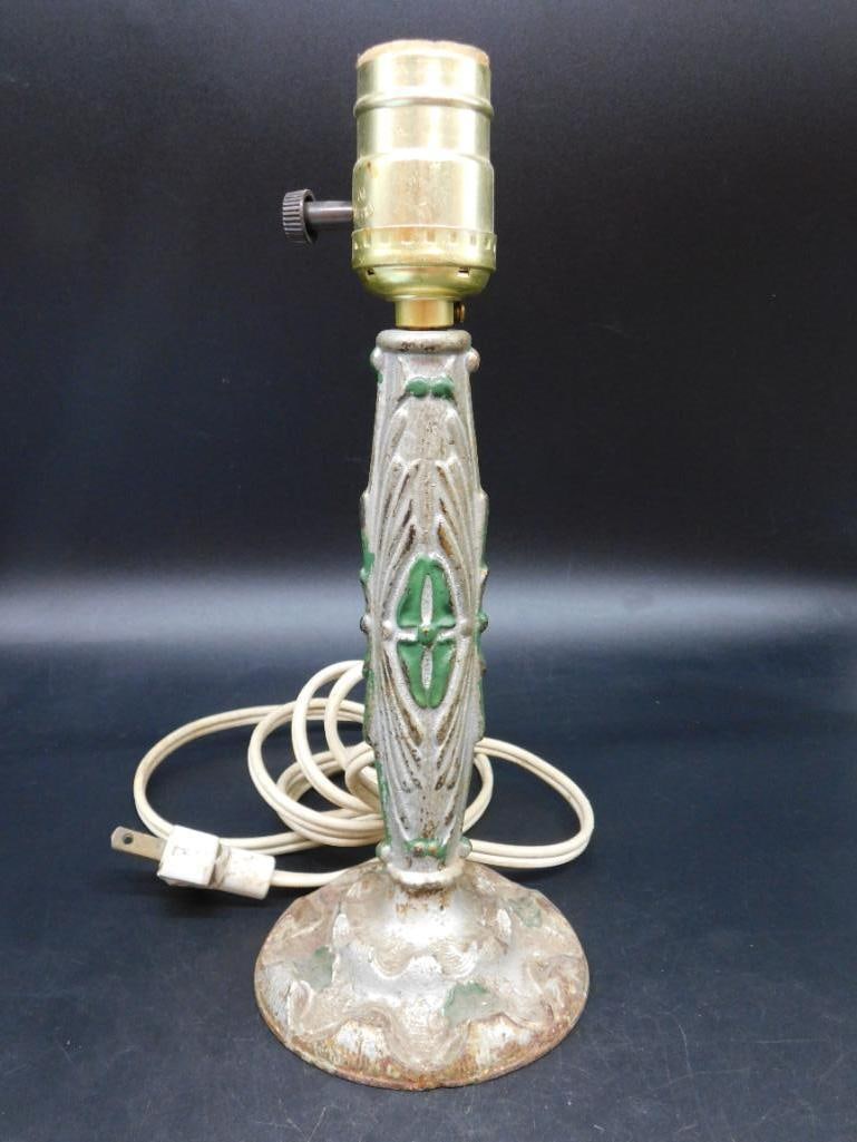 BOUDOIR LAMP WORKS VINTAGE ANTIQUE: BOUDOIR LAMP WORKS VINTAGE ANTIQUE