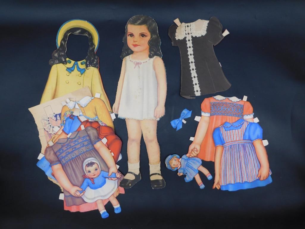 PAPER DOLL VINTAGE ANTIQUE: PAPER DOLL VINTAGE ANTIQUE