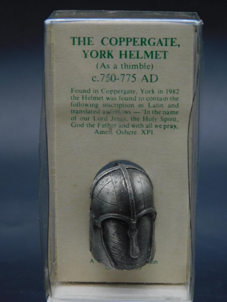 VIKING COPPERGATE YORK THIMBLE VINTAGE ANTIQUE: VIKING COPPERGATE YORK THIMBLE VINTAGE ANTIQUE