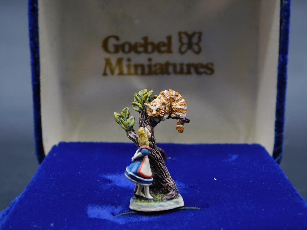 GOEBEL MINIATURES THE CHESHIRE CAT VINTAGE ANTIQUE: GOEBEL MINIATURES THE CHESHIRE CAT VINTAGE ANTIQUE