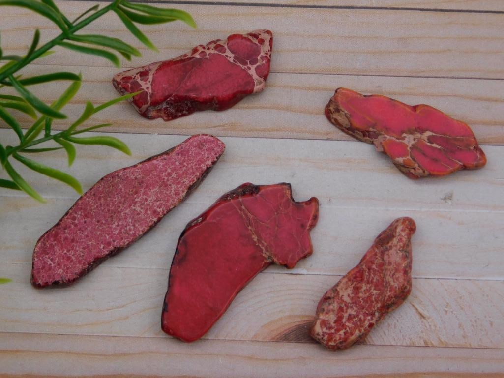 RED JASPER ROCK STONE LAPIDARY SPECIMEN (1 of 2)