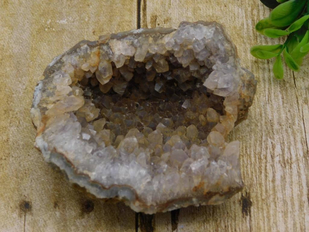 AMETHYST GEODE ROCK STONE LAPIDARY SPECIMEN (1 of 2)