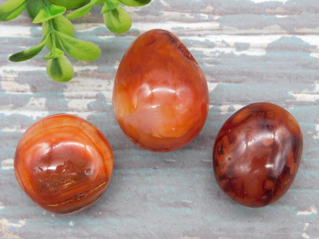 CARNELIAN ROCK STONE LAPIDARY SPECIMEN (1 of 2)