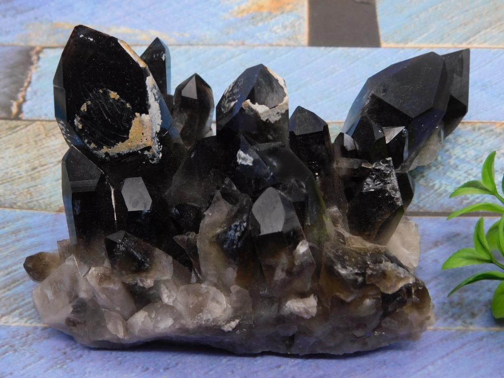 SMOKY QUARTZ ROCK STONE LAPIDARY SPECIMEN (1 of 3)