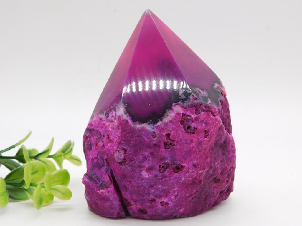 AGATE POINT ROCK STONE LAPIDARY SPECIMEN (1 of 2)