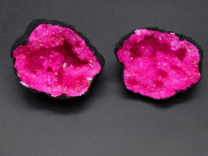 PINK GEODE ROCK STONE LAPIDARY SPECIMEN: PINK GEODE ROCK STONE LAPIDARY SPECIMEN