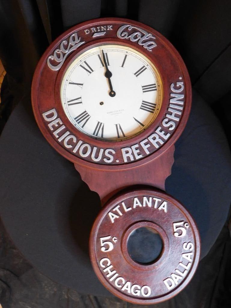 COCA-COLA BAIRD CLOCK (1 of 6)