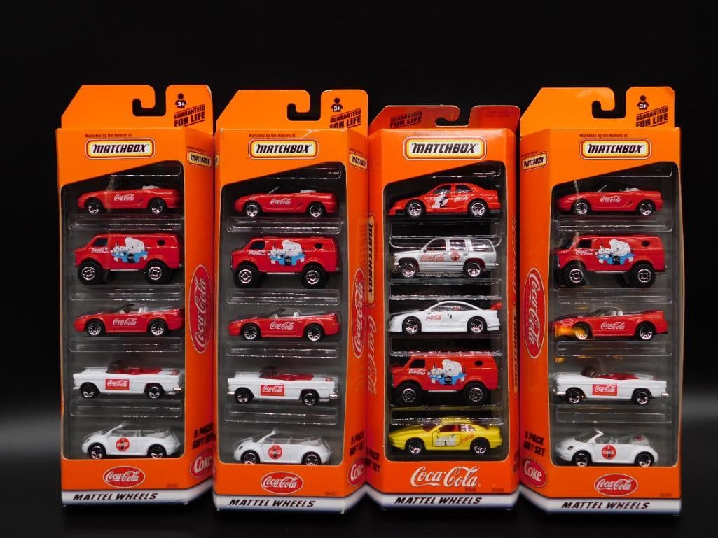 COCA-COLA MATCHBOX DIE CAST CARS LOT OF 20: COCA-COLA MATCHBOX DIE CAST CARS LOT OF 21