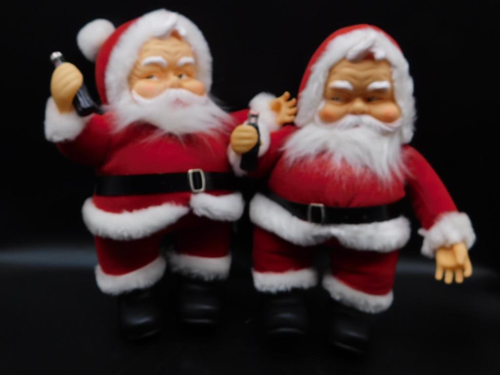 COCA-COLA SANTA CLAUS LOT OF 2 (1 of 3)