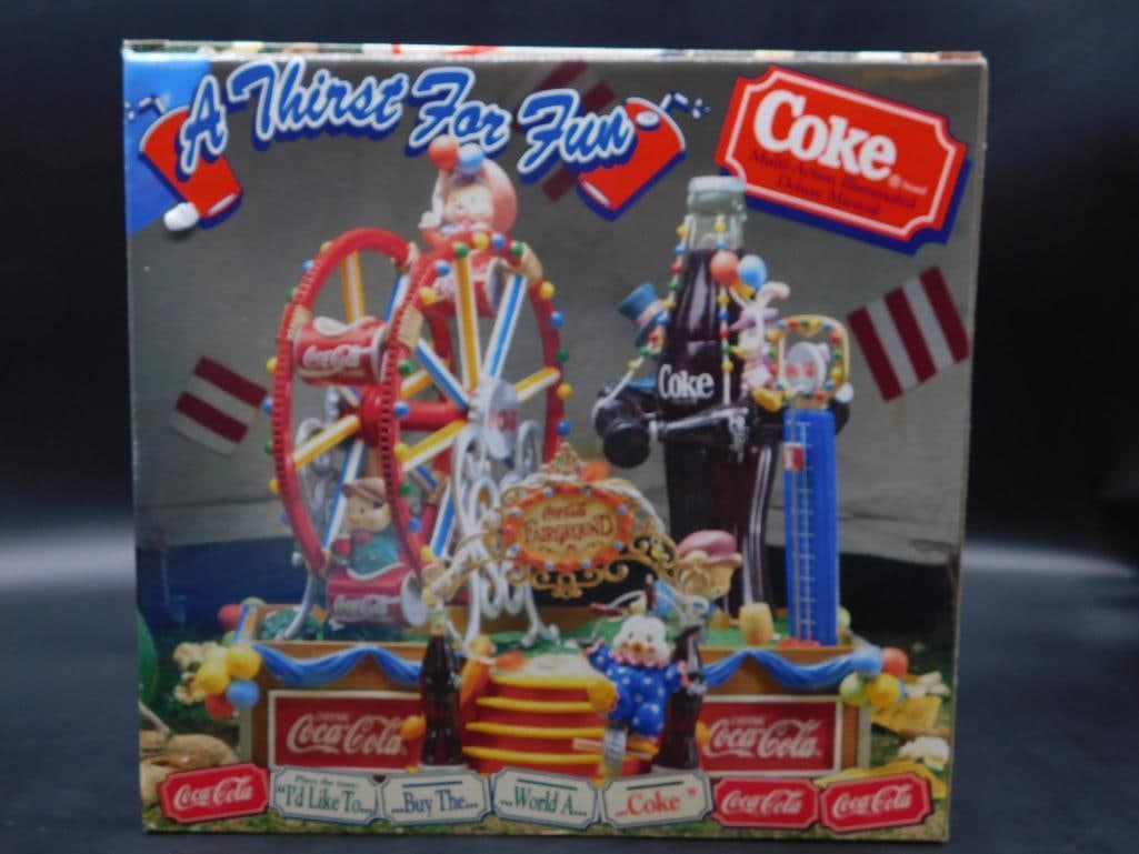 COCA-COLA MULTI-ACTION ILLUMINATED DELUXE MUSICAL: COCA-COLA MULTI-ACTION ILLUMINATED DELUXE MUSICAL