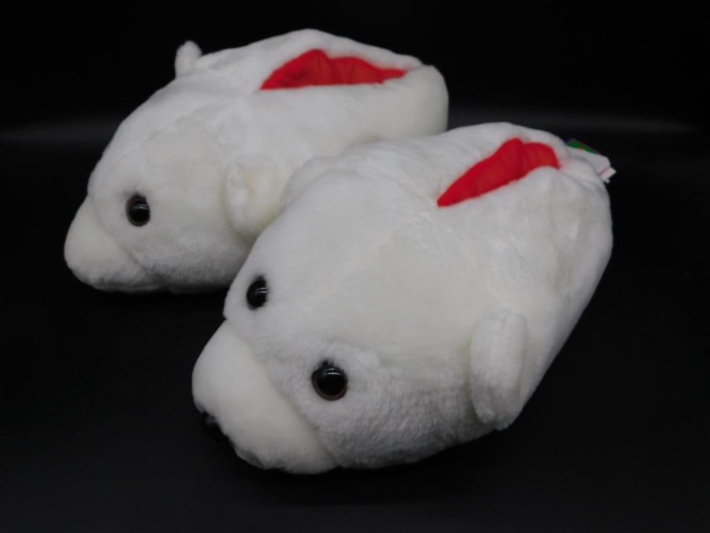 COCA-COLA POLAR BEAR SLIPPERS: COCA-COLA POLAR BEAR SLIPPERS