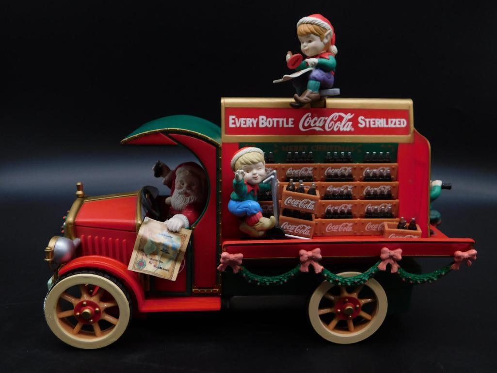 COCA-COLA DELIVERY TRUCK DECK THE HALLS WITH COKE: COCA-COLA DELIVERY TRUCK DECK THE HALLS WITH COKE
