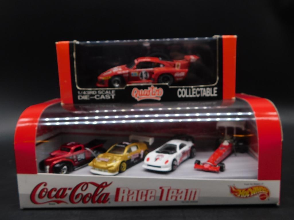 COCA-COLA DIE CAST RACE CARS (1 of 2)