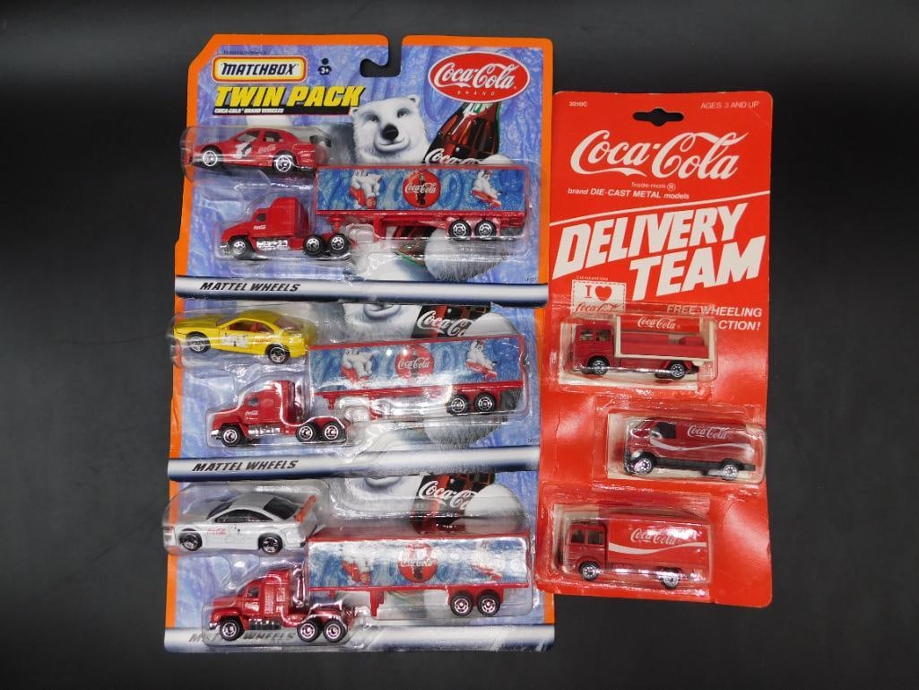 COCA-COLA DIE CAST MIXED LOT: COCA-COLA DIE CAST MIXED LOT