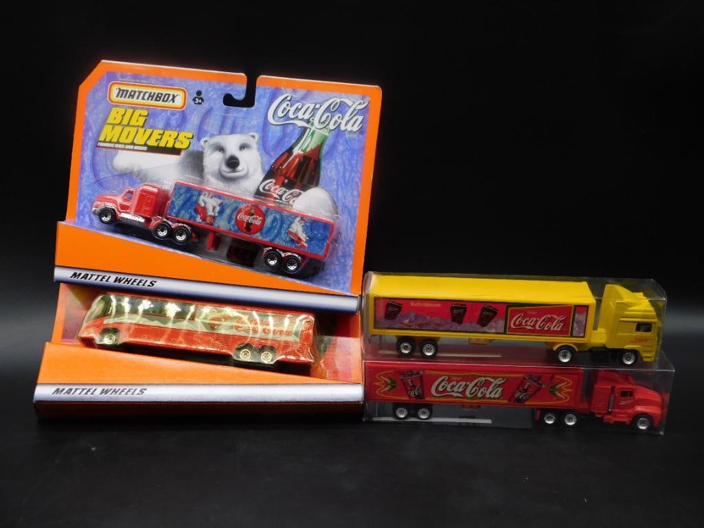 COCA-COLA BIT MOVERS DELIVERY TRUCKS: COCA-COLA BIT MOVERS DELIVERY TRUCKS