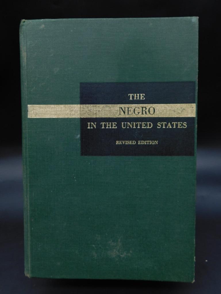 1968 THE NEGRO IN THE UNITED STATES BOOK BY E FRANKLIN FRAZIER VINTAGE ANTIQUE (1 of 7)