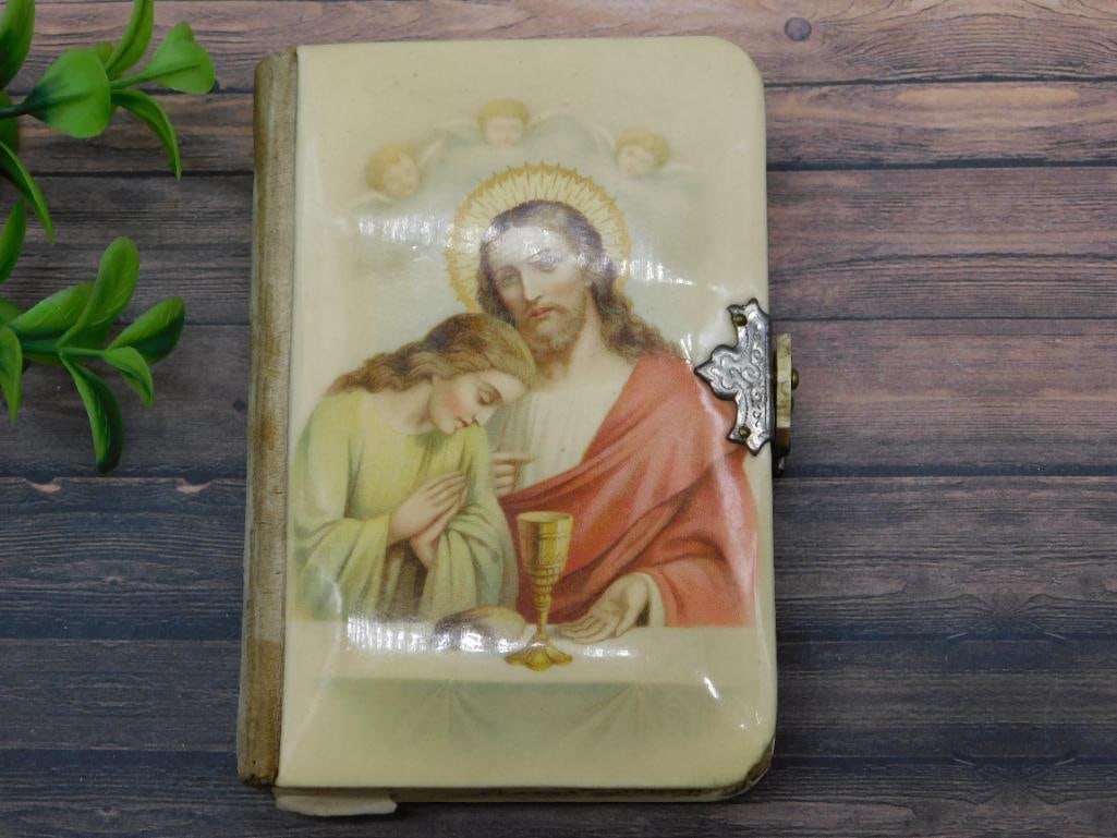 FIRST COMMUNICANTS MANUAL INSTRUCTIONS AND PRAYERS FOR CATHOLICS VINTAGE ANTIQUE: FIRST COMMUNICANTS MANUAL INSTRUCTIONS AND PRAYERS FOR CATHOLICS VINTAGE ANTIQUE