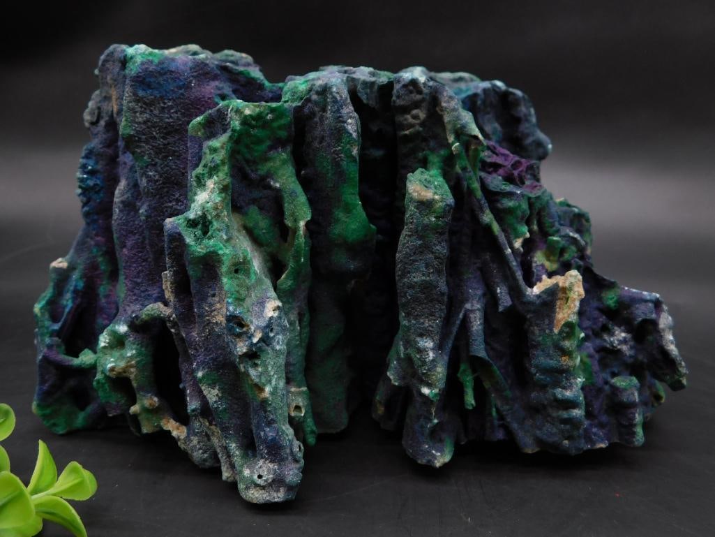 MALACHITE AZURITE ROCK STONE LAPIDARY SPECIMEN (1 of 3)