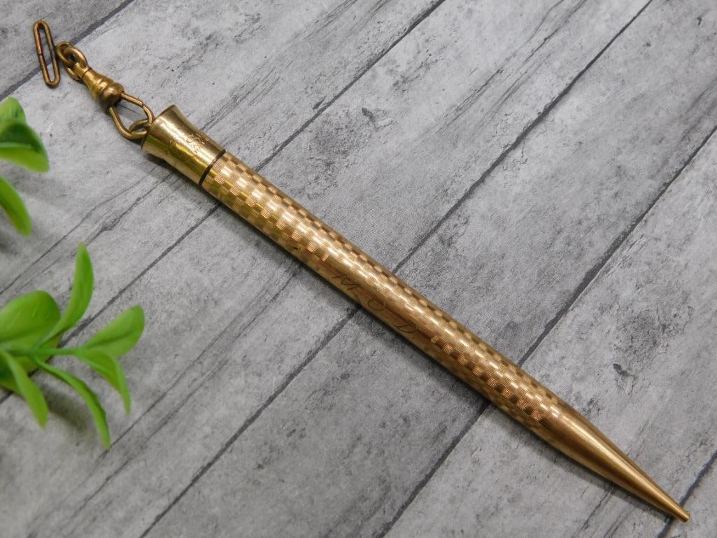 WAHL EVERSHARP GOLD FILLED PEN VINTAGE ANTIQUE (1 of 5)