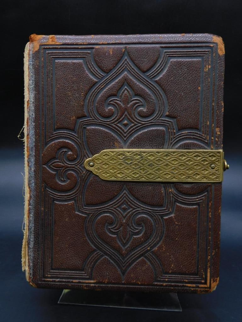 CIVIL WAR CONFEDERATE SOLDIER TIN TYPE PHOTO PHOTOGRAPH ALBUM WITH 21 PHOTOGRAPHS VINTAGE ANTIQUE (1 of 16)