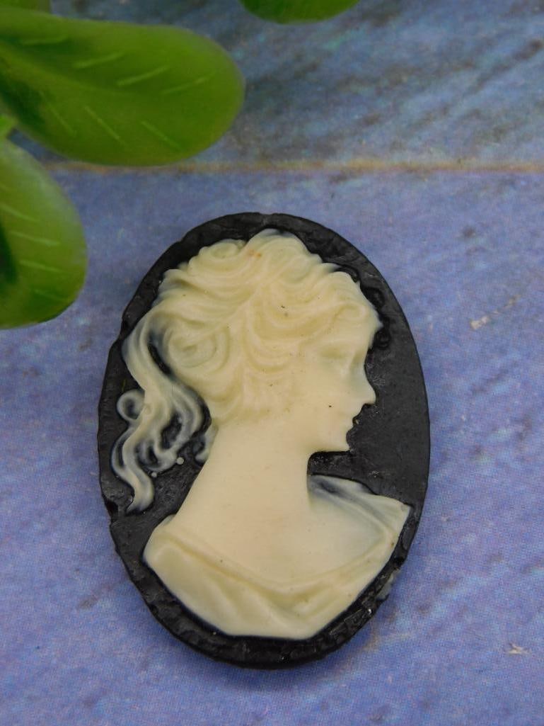 CAMEO CABOCHON ROCK STONE LAPIDARY SPECIMEN (1 of 2)
